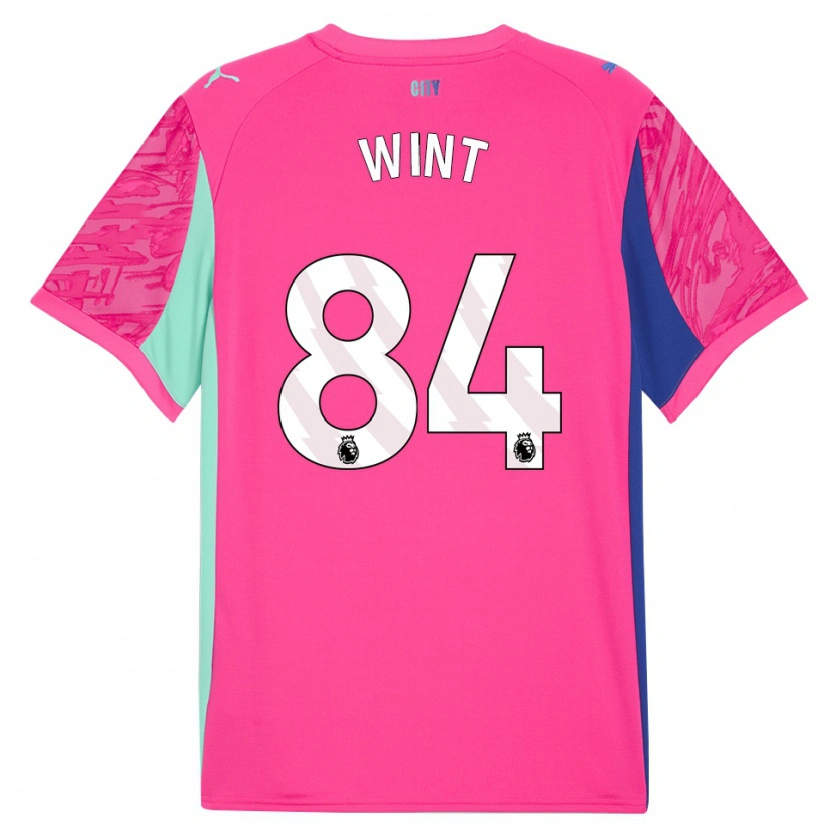 Danxen Homem Jack Wint #84 Rosa Rosa Camisola Guarda-Redes 2025/26 Camisa Brasil