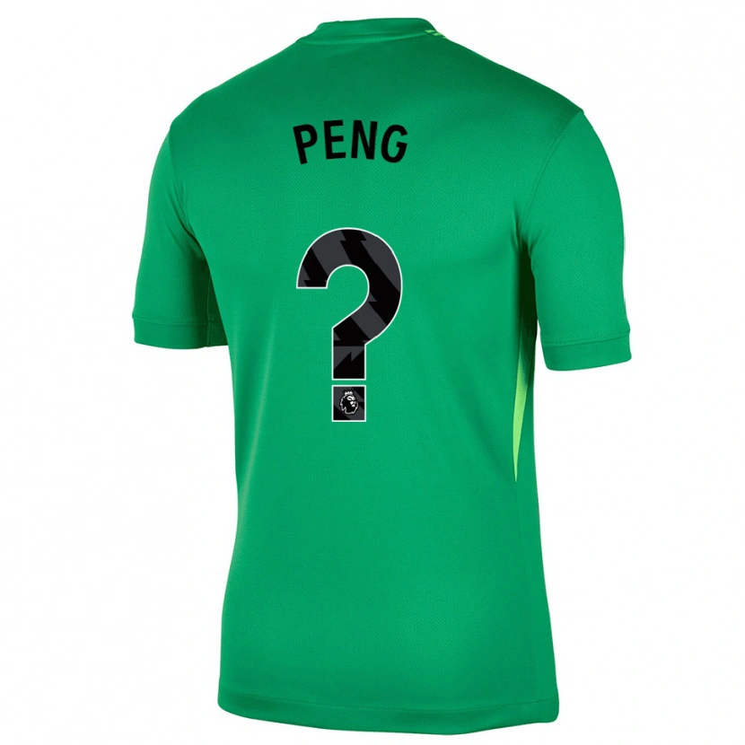 Danxen Homem Livia Peng #0 Verde Preto Camisola Guarda-Redes 2025/26 Camisa Brasil