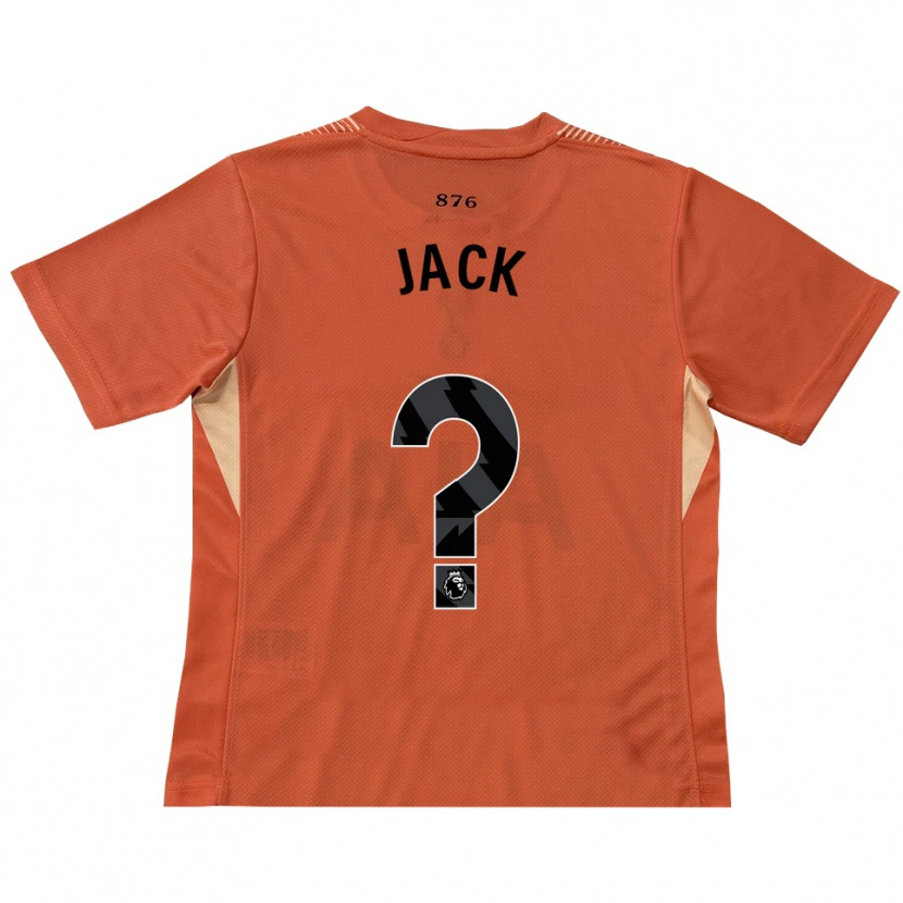 Danxen Homem Mikel Jack #0 Laranja Preto Camisola Guarda-Redes 2025/26 Camisa Brasil