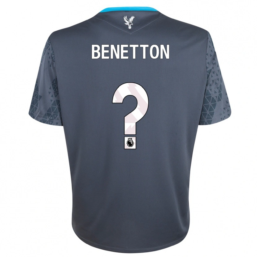 Danxen Homem Lucca Benetton #0 Cinza Escuro Branco Camisola Guarda-Redes 2025/26 Camisa Brasil