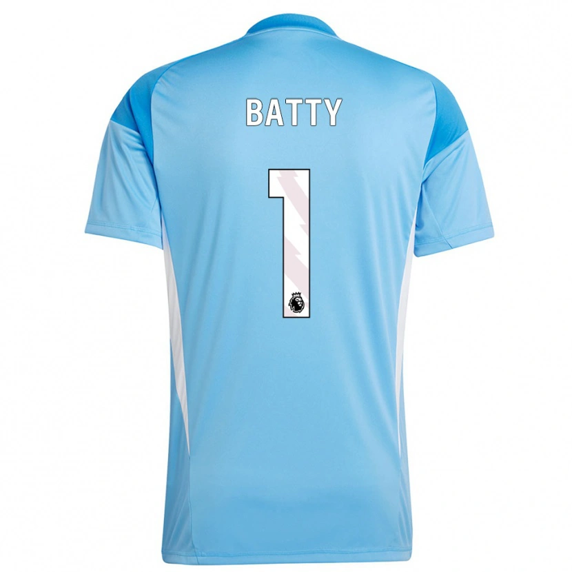 Danxen Homem Emily Batty #1 Azul Branco Camisola Guarda-Redes 2025/26 Camisa Brasil