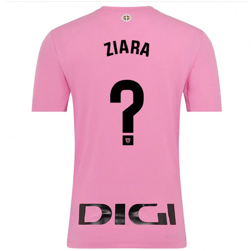 Danxen Homem Ziara Vega Uribarri #0 Rosa Preto Camisola Guarda-Redes 2025/26 Camisa Brasil