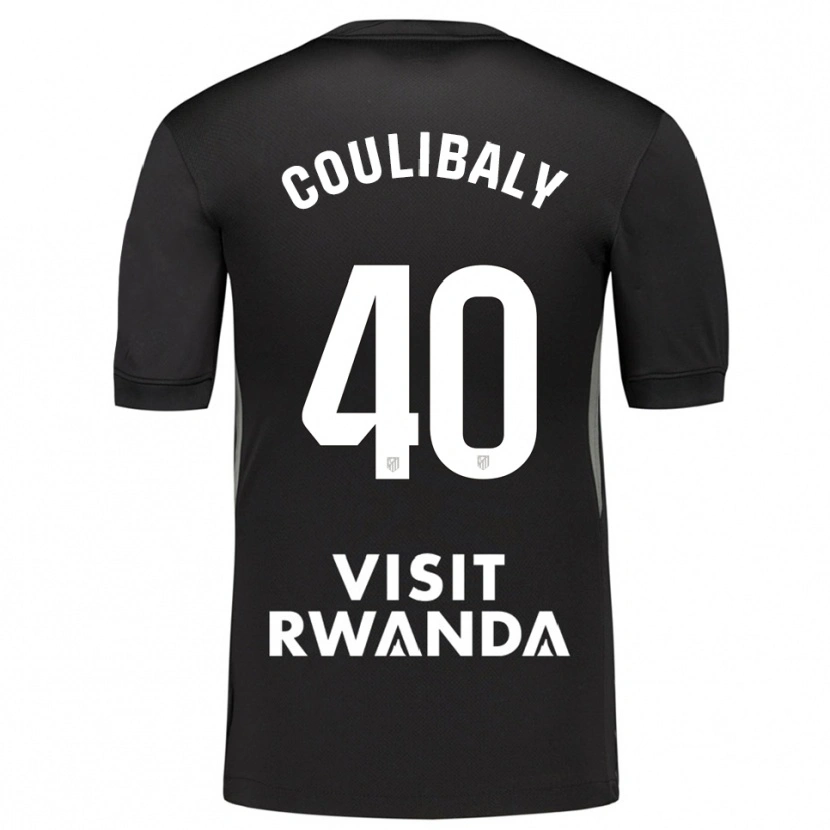 Danxen Homem Izan Coulibaly #40 Preto Branco Camisola Guarda-Redes 2025/26 Camisa Brasil