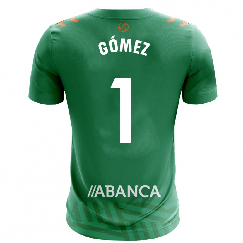Danxen Homem Nuria Gómez #1 Verde Branco Camisola Guarda-Redes 2025/26 Camisa Brasil