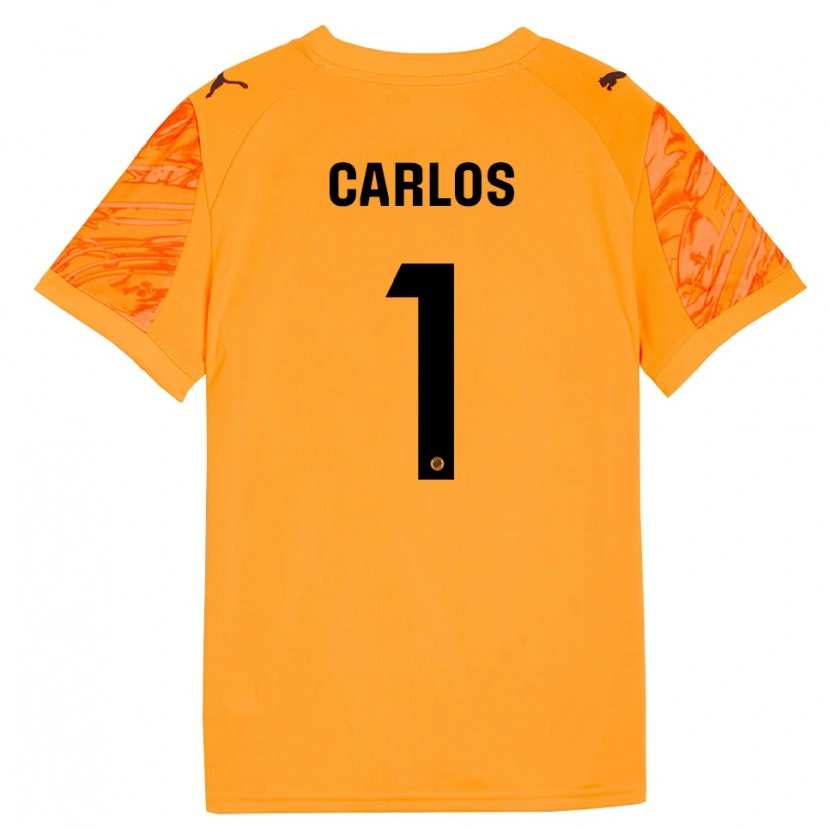 Danxen Homem Juan Carlos #1 Laranja Preto Camisola Guarda-Redes 2025/26 Camisa Brasil