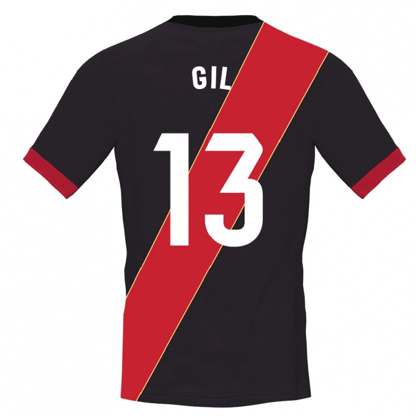 Danxen Homem Juanpe Gil #13 Vermelho Preto Camisola Guarda-Redes 2025/26 Camisa Brasil