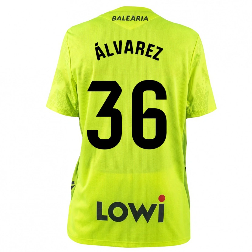 Danxen Homem Anna Álvarez #36 Verde Fluorescente Preto Camisola Guarda-Redes 2025/26 Camisa Brasil