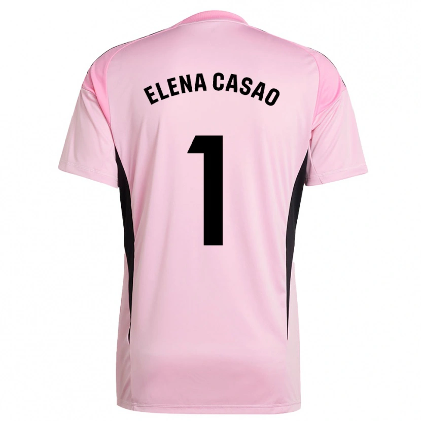 Danxen Homem Elena Casao López #1 Rosa Preto Camisola Guarda-Redes 2025/26 Camisa Brasil