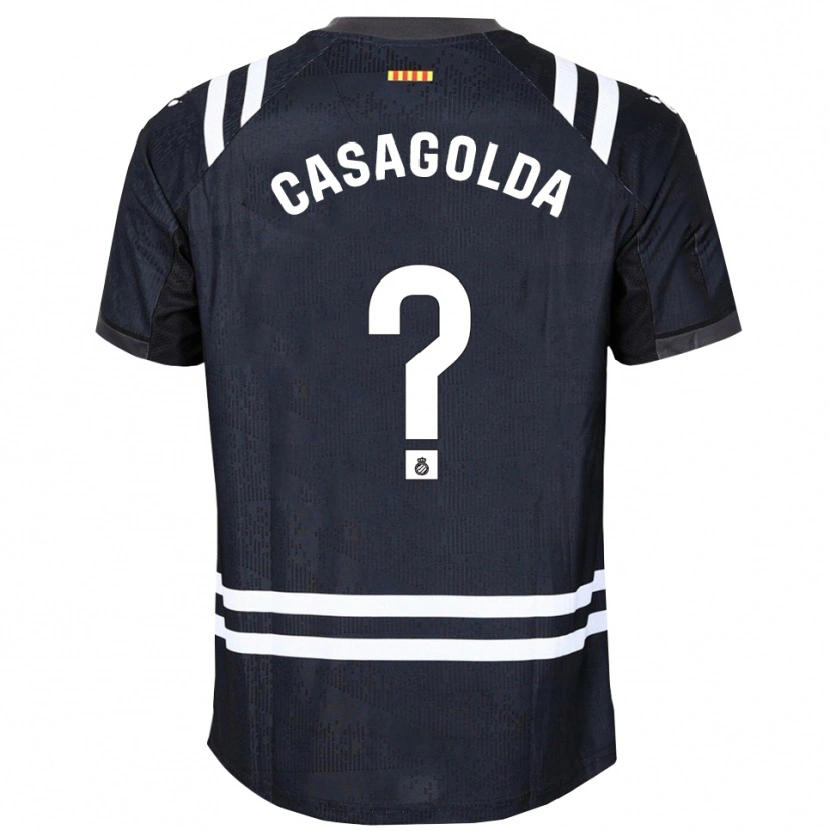 Danxen Homem Pau Casagolda #0 Preto Branco Camisola Guarda-Redes 2025/26 Camisa Brasil