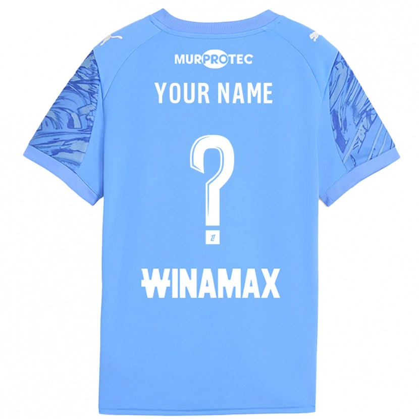 Danxen Homem RC Lens Azul Claro Branco Camisola Guarda-Redes 2025/26 Camisa Brasil