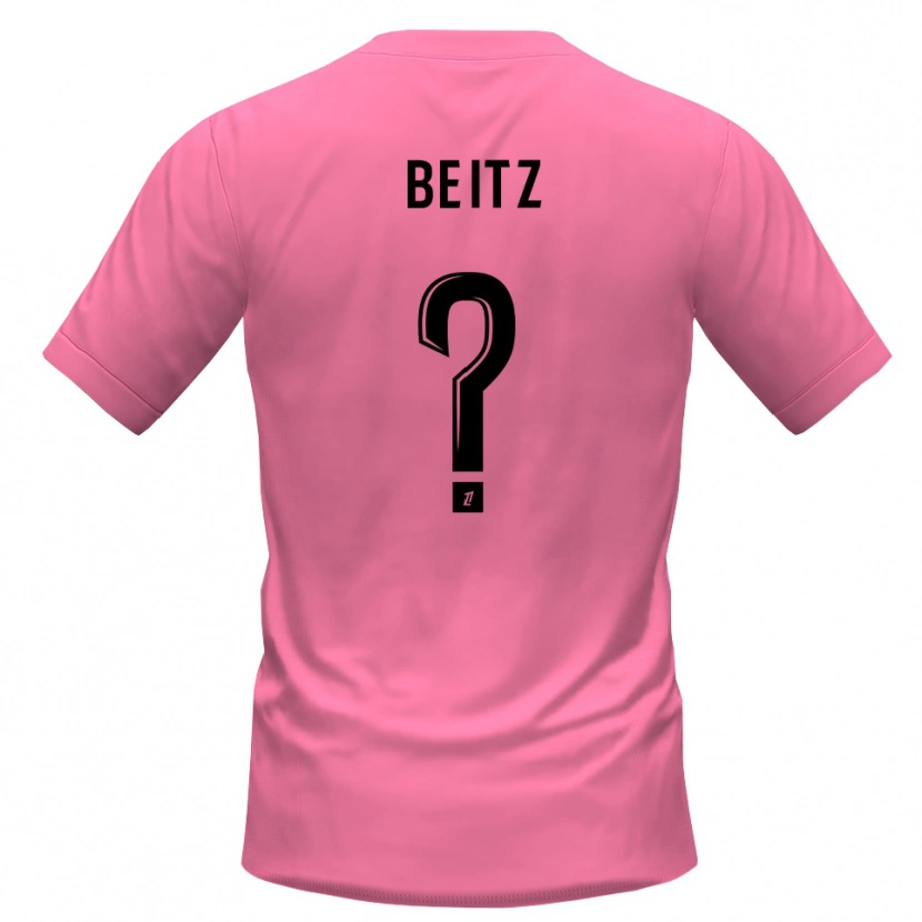 Danxen Homem Taylor Beitz #0 Rosa Preto Camisola Guarda-Redes 2025/26 Camisa Brasil