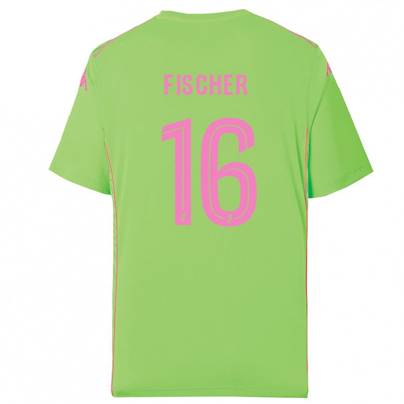 Danxen Homem Jonathan Fischer #16 Verde Pálido Camisola Guarda-Redes 2025/26 Camisa Brasil