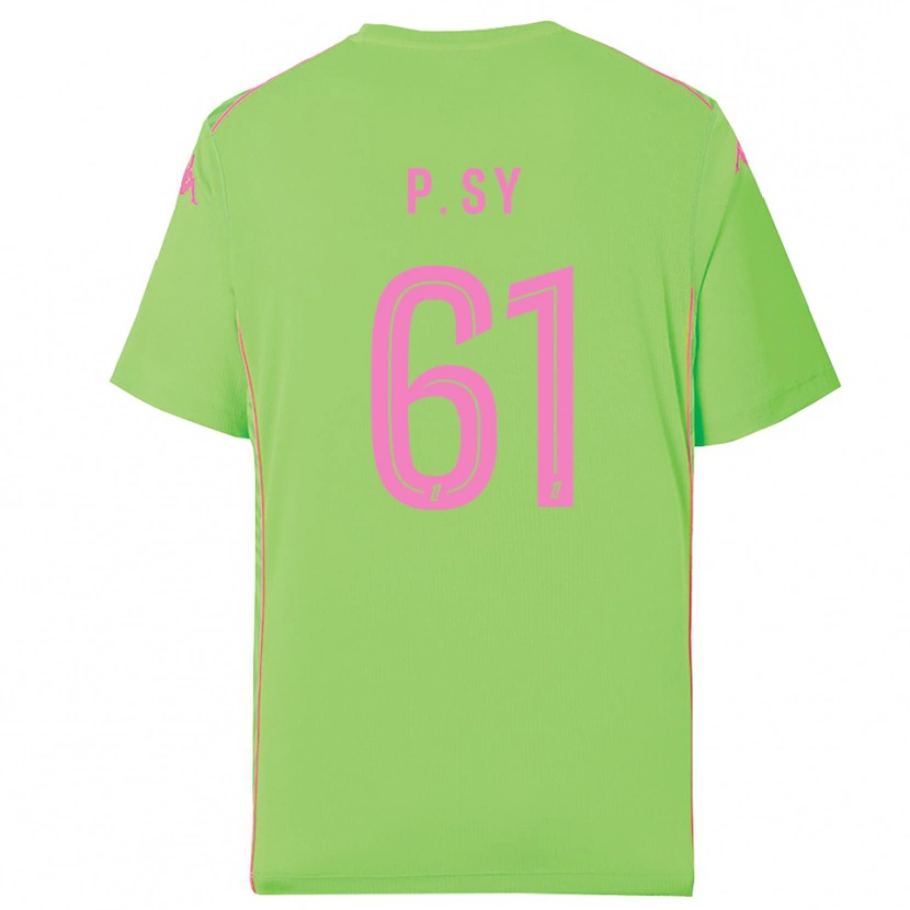 Danxen Homem Pape Sy #61 Verde Pálido Camisola Guarda-Redes 2025/26 Camisa Brasil