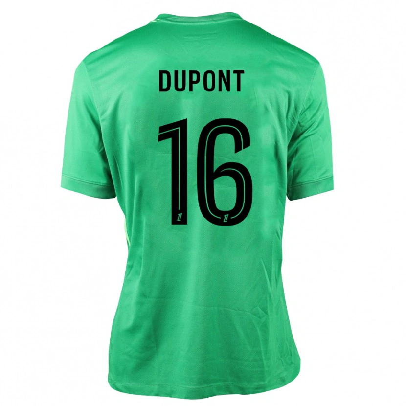 Danxen Homem Raphaël Dupont #16 Verde Preto Camisola Guarda-Redes 2025/26 Camisa Brasil