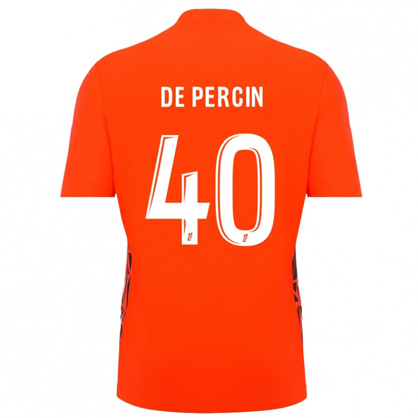 Danxen Homem Théo De Percin #40 Branco Laranja Camisola Guarda-Redes 2025/26 Camisa Brasil