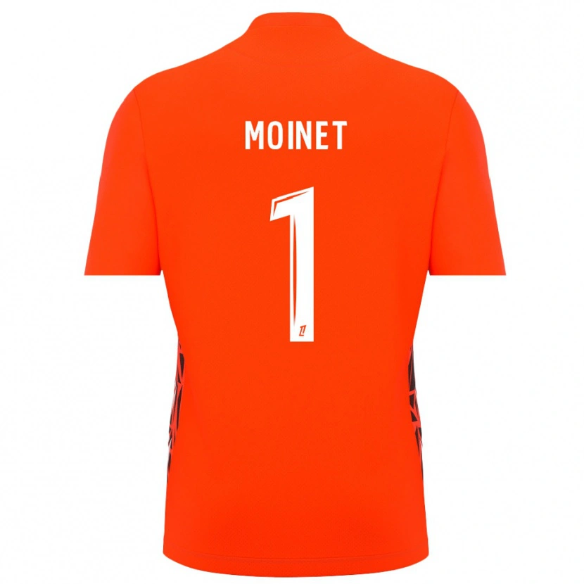 Danxen Homem Victor Moinet #1 Branco Laranja Camisola Guarda-Redes 2025/26 Camisa Brasil