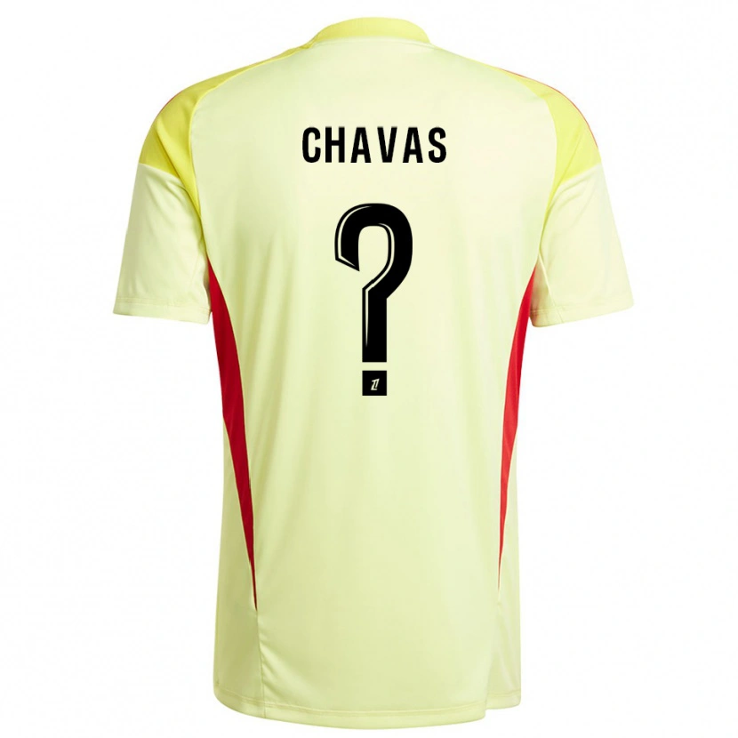Danxen Homem Mylène Chavas #0 Amarelo Claro Preto Camisola Guarda-Redes 2025/26 Camisa Brasil