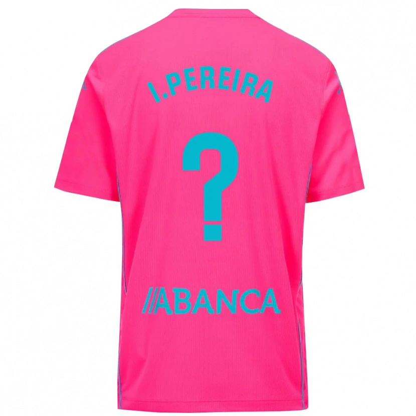 Danxen Homem Inês Pereira #0 Rosa Profundo Preto Camisola Guarda-Redes 2025/26 Camisa Brasil
