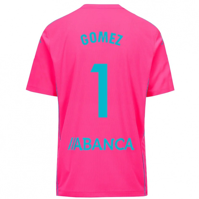 Danxen Homem Yohana Gómez #1 Rosa Profundo Preto Camisola Guarda-Redes 2025/26 Camisa Brasil
