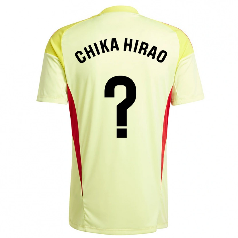 Danxen Homem Hirao Chika #0 Amarelo Claro Preto Camisola Guarda-Redes 2025/26 Camisa Brasil