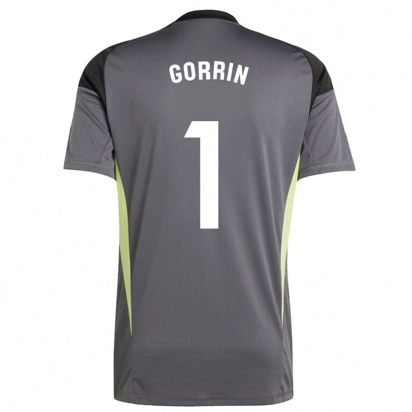 Danxen Homem Ale Gorrin #1 Cinza Escuro Preto Camisola Guarda-Redes 2025/26 Camisa Brasil