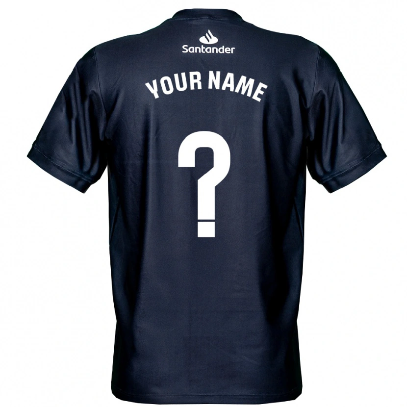 Danxen Homem Racing de Santander Azul Meia Noite Branco Camisola Guarda-Redes 2025/26 Camisa Brasil