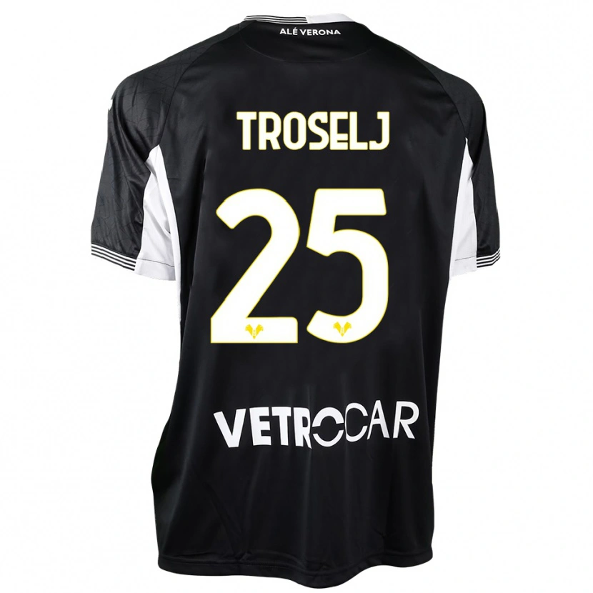 Danxen Homem Ethan Troselj #25 Preto Branco Camisola Guarda-Redes 2025/26 Camisa Brasil