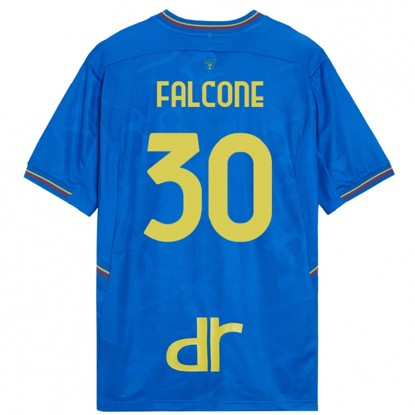 Danxen Homem Wladimiro Falcone #30 Azul Real Marrom Camisola Guarda-Redes 2025/26 Camisa Brasil