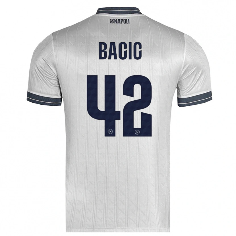 Danxen Homem Doris Bačić #42 Cinza Claro Camisola Guarda-Redes 2025/26 Camisa Brasil