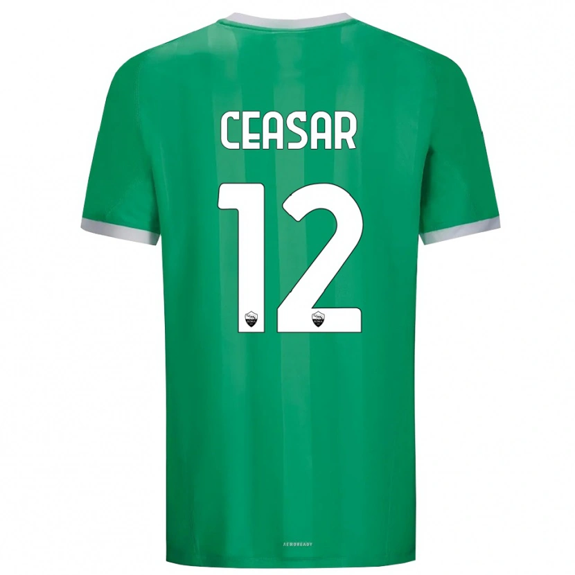 Danxen Homem Camelia Ceasar #12 Branco Verde Camisola Guarda-Redes 2025/26 Camisa Brasil