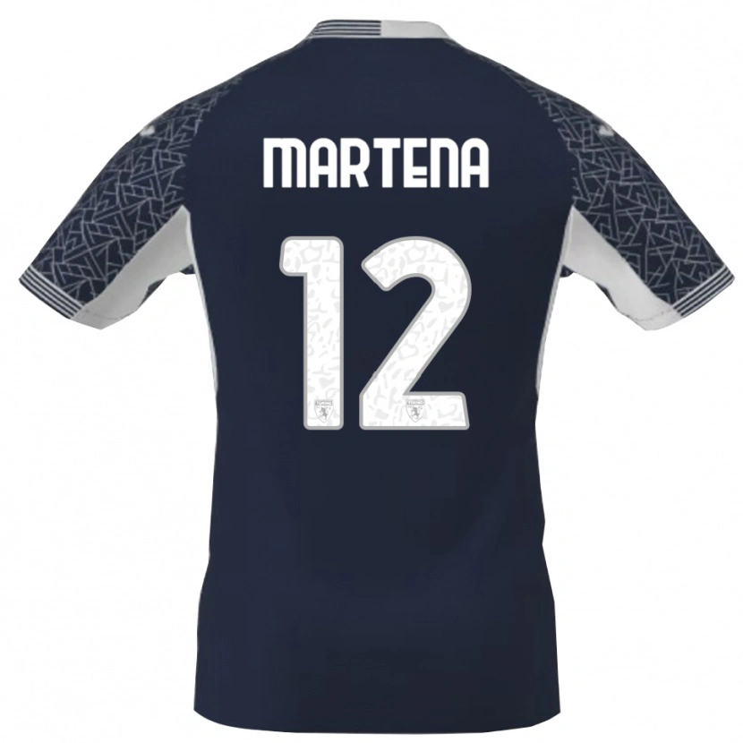 Danxen Homem Gabriele Martena #12 Azul Preto Branco Camisola Guarda-Redes 2025/26 Camisa Brasil