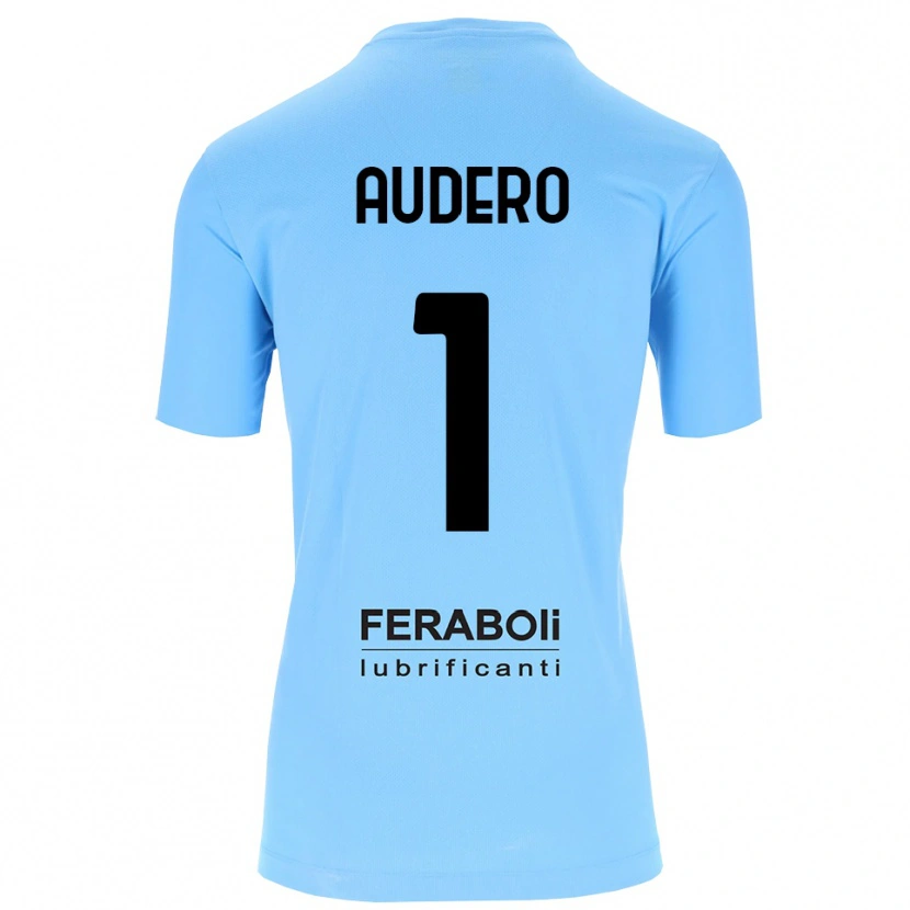 Danxen Homem Emil Audero #1 Preto Azul Céu Camisola Guarda-Redes 2025/26 Camisa Brasil
