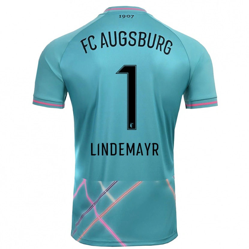 Danxen Homem Lisa Lindemayr #1 Verde Mar Claro Camisola Guarda-Redes 2025/26 Camisa Brasil