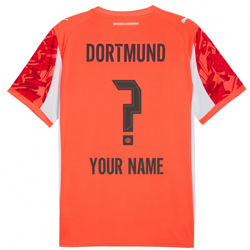 Danxen Homem Borussia Dortmund Laranja Vermelho Camisola Guarda-Redes 2025/26 Camisa Brasil