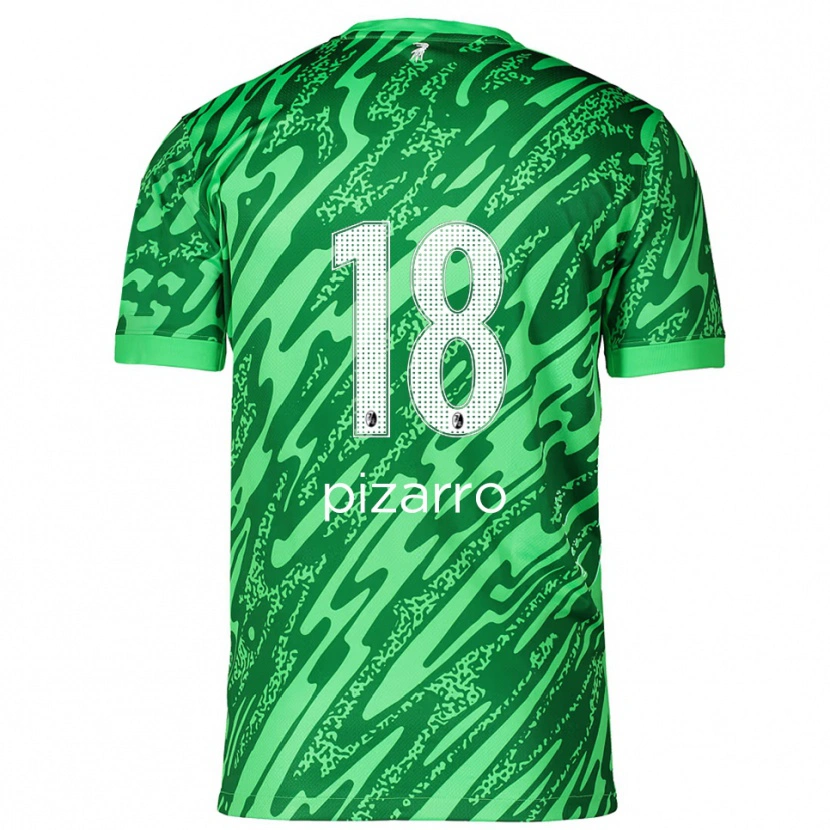 Danxen Homem Théodore Pizarro #18 Branco Verde Camisola Guarda-Redes 2025/26 Camisa Brasil