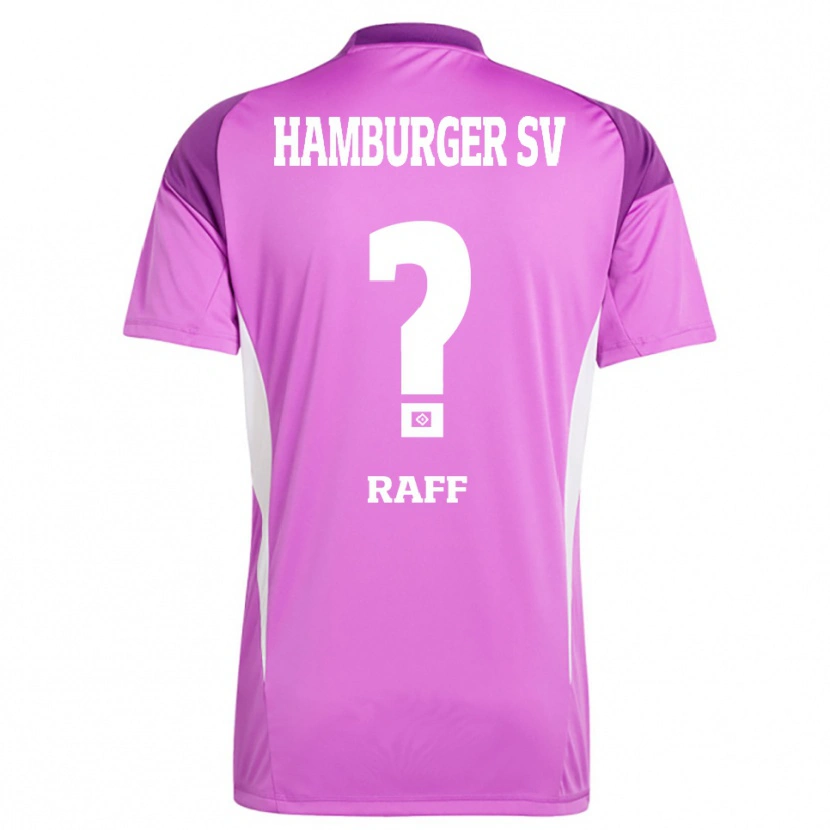 Danxen Homem Dennis Raff #0 Roxo Lilás Branco Camisola Guarda-Redes 2025/26 Camisa Brasil