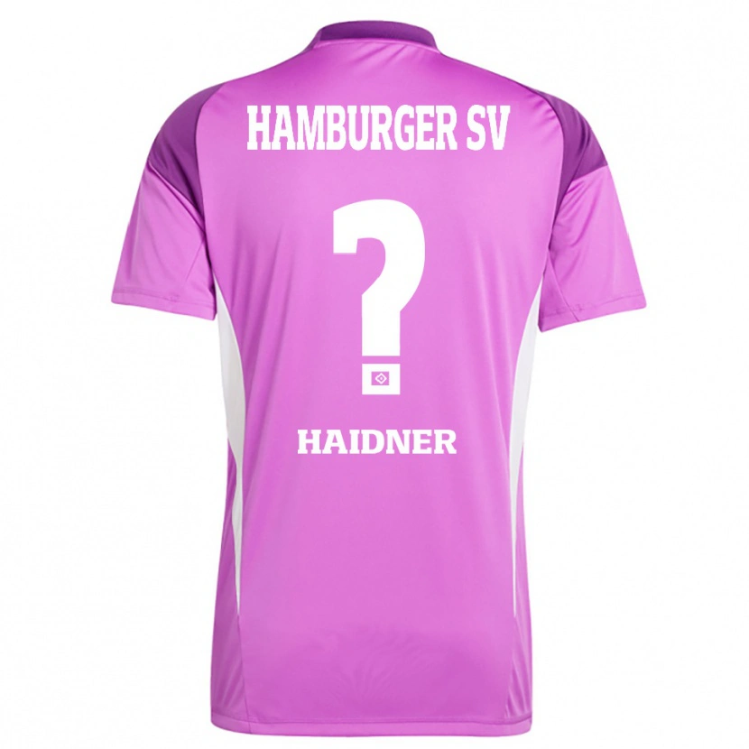 Danxen Homem Larissa Haidner #0 Roxo Lilás Branco Camisola Guarda-Redes 2025/26 Camisa Brasil