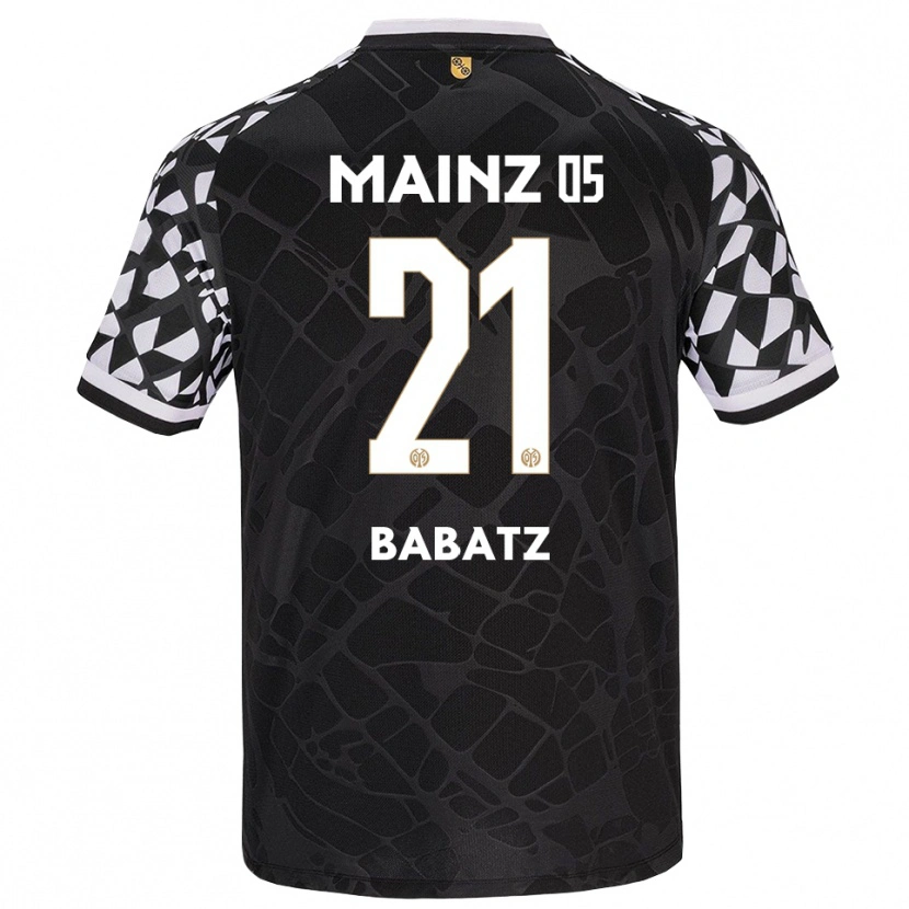 Danxen Homem Louis Babatz #21 Branco Preto Camisola Guarda-Redes 2025/26 Camisa Brasil