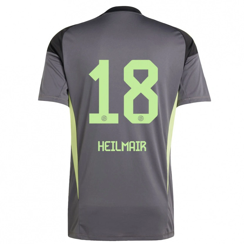 Danxen Homem Hannes Heilmair #18 Amarelo Verde Preto Camisola Guarda-Redes 2025/26 Camisa Brasil