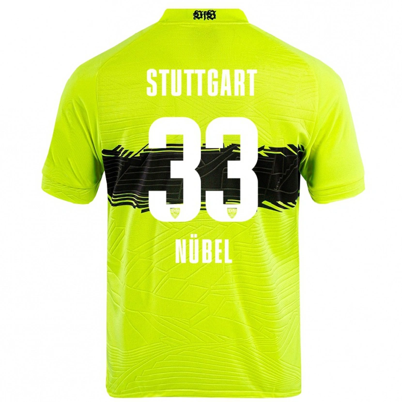 Danxen Homem Alexander Nübel #33 Preto Amarelo Verde Camisola Guarda-Redes 2025/26 Camisa Brasil