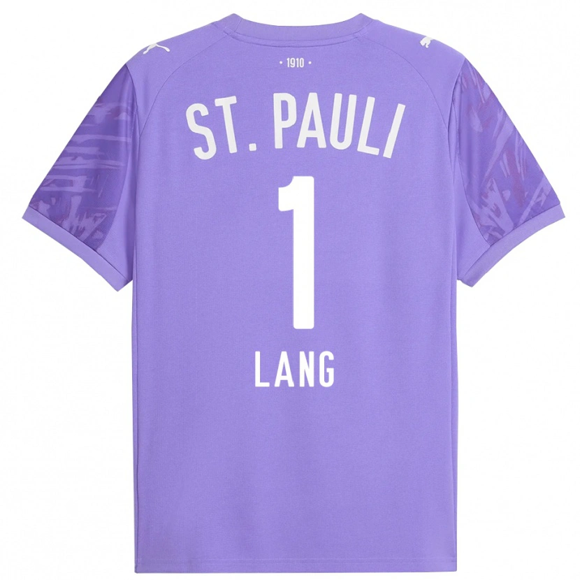 Danxen Homem Christoph Lang #1 Preto Roxo Médio Camisola Guarda-Redes 2025/26 Camisa Brasil