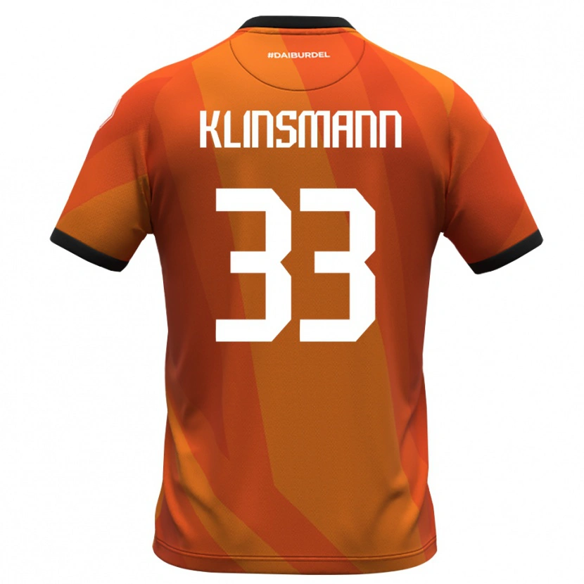 Danxen Homem Jonathan Klinsmann #33 Branco Coral Preto Camisola Guarda-Redes 2025/26 Camisa Brasil