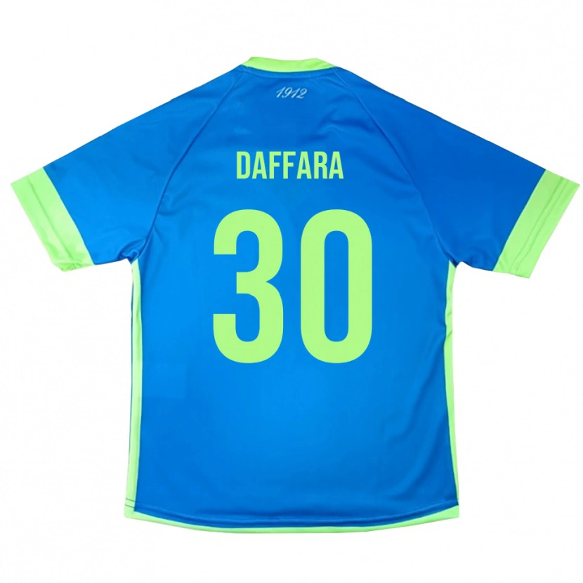Danxen Homem Giovanni Daffara #30 Azul Verde Amarelo Camisola Guarda-Redes 2025/26 Camisa Brasil