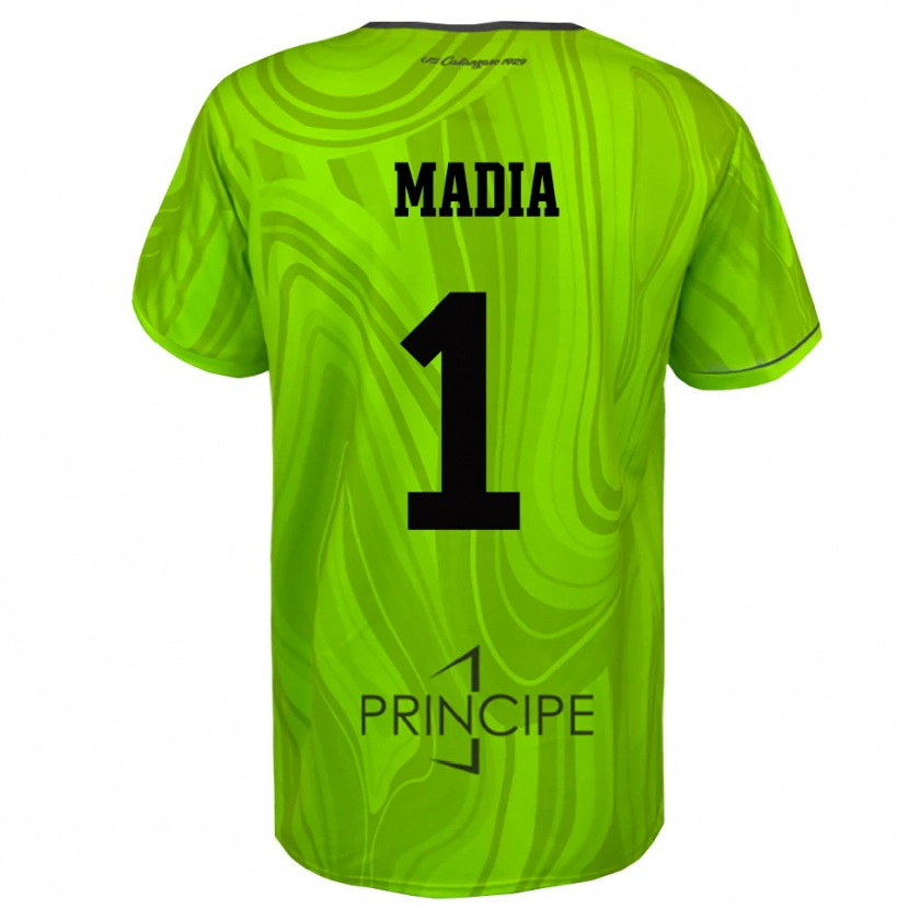 Danxen Homem Lorenzo Madia #1 Preto Verde Amarelo Camisola Guarda-Redes 2025/26 Camisa Brasil