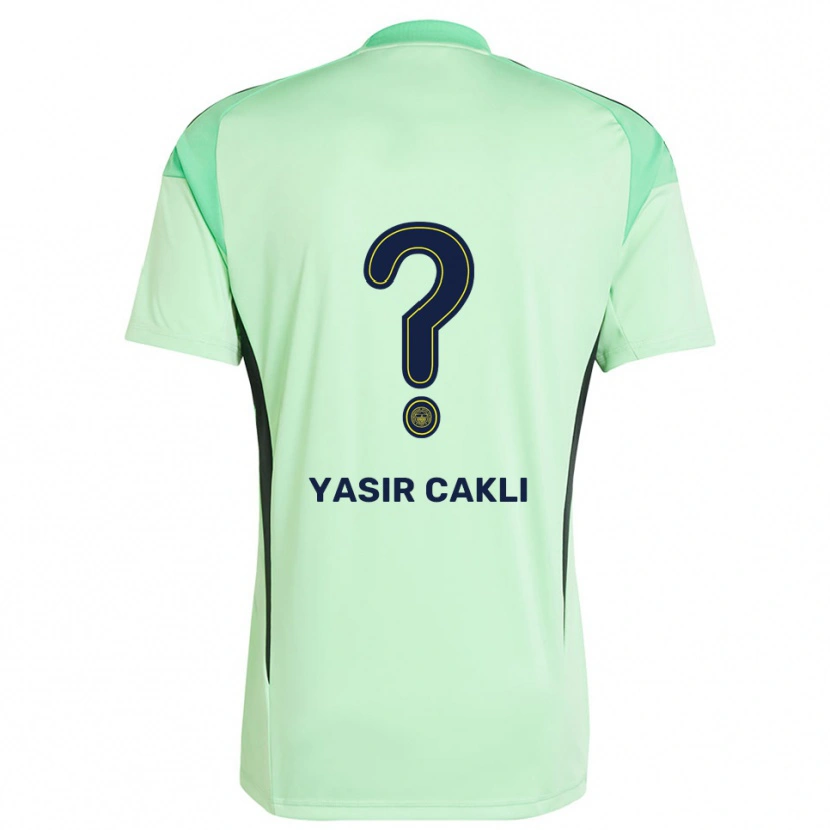 Danxen Homem Ali Yasir Caklı #0 Preto Verde Claro Camisola Guarda-Redes 2025/26 Camisa Brasil