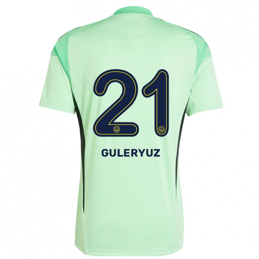 Danxen Homem Göknur Güleryüz #21 Preto Verde Claro Camisola Guarda-Redes 2025/26 Camisa Brasil