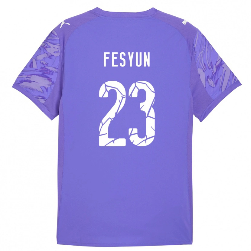 Danxen Homem Kiril Fesyun #23 Roxo Lilás Camisola Guarda-Redes 2025/26 Camisa Brasil