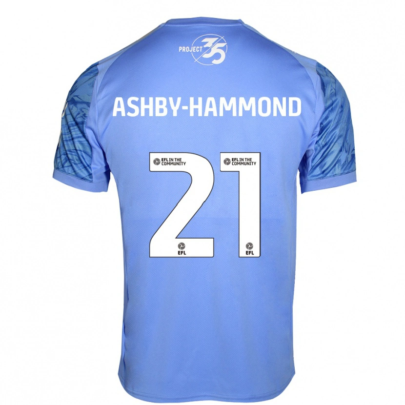 Danxen Homem Luca Ashby-Hammond #21 Azul Royal Camisola Guarda-Redes 2025/26 Camisa Brasil