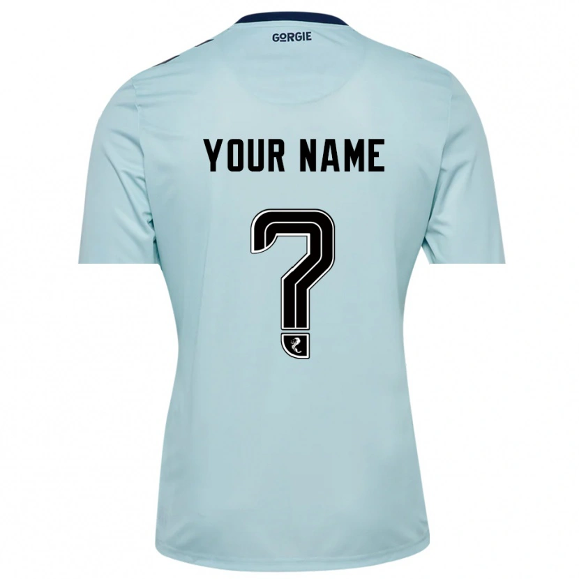 Danxen Homem Heart of Midlothian Preto Azul Claro Camisola Guarda-Redes 2025/26 Camisa Brasil