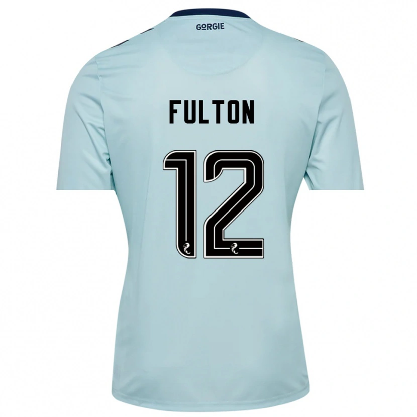 Danxen Homem Ryan Fulton #12 Preto Azul Claro Camisola Guarda-Redes 2025/26 Camisa Brasil